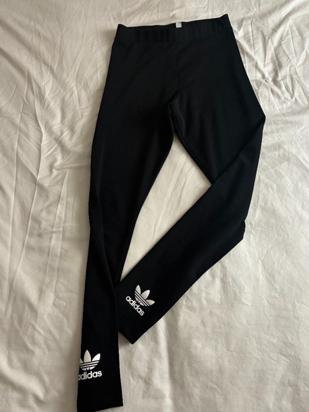 Adidas black skinny leggings - size small